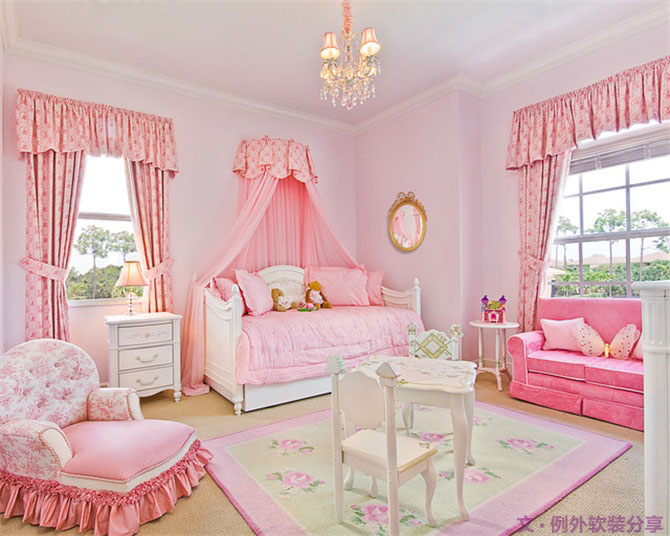 國外流行的公主房設(shè)計，大人孩子一起稀罕！