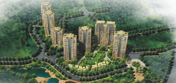 萬澤云頂香蜜湖半山區(qū)新別墅室內(nèi)設(shè)計動態(tài)