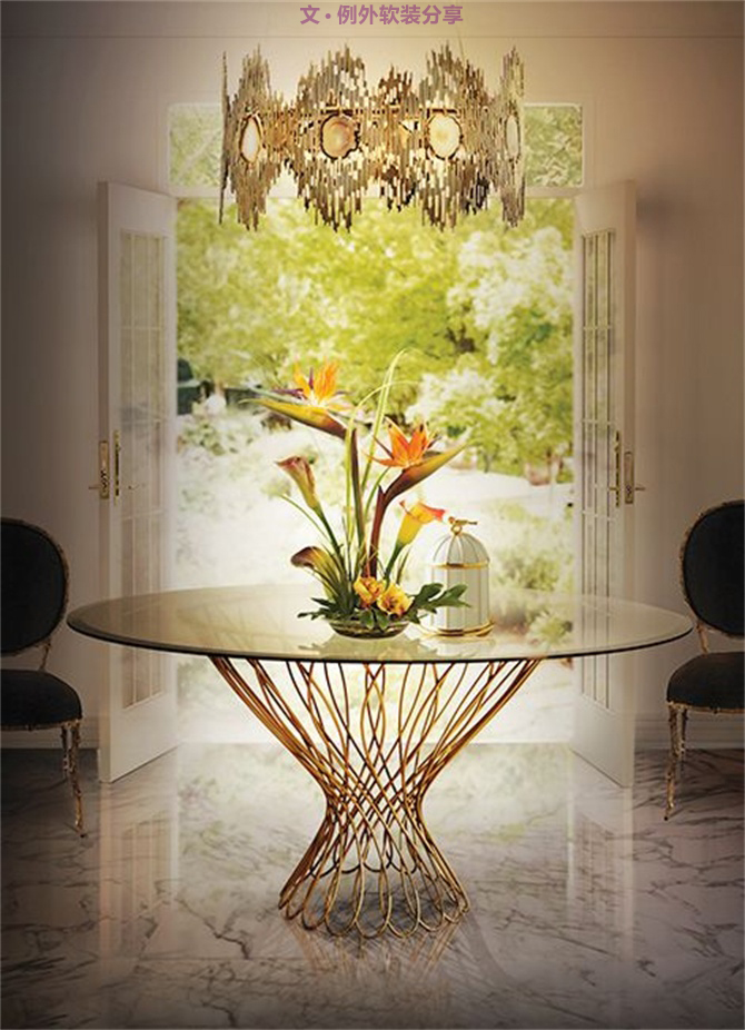 冰冷堅(jiān)硬的“鐵家伙”，室內(nèi)設(shè)計(jì)中玩轉(zhuǎn)炫金屬風(fēng)！