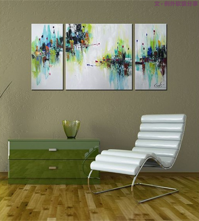 一幅畫讓家驚艷，軟裝設(shè)計師搭配有妙法！-別墅設(shè)計,軟裝設(shè)計,室內(nèi)設(shè)計,豪宅設(shè)計,深圳例外軟裝設(shè)計公司