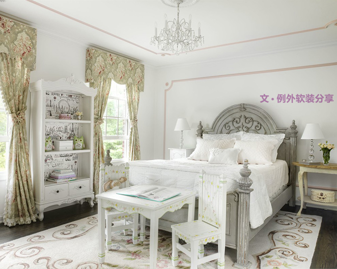 生了女兒就該這么養(yǎng)--臥室軟裝設(shè)計-別墅設(shè)計_軟裝設(shè)計_室內(nèi)設(shè)計_豪宅設(shè)計-深圳例外軟裝設(shè)計公司