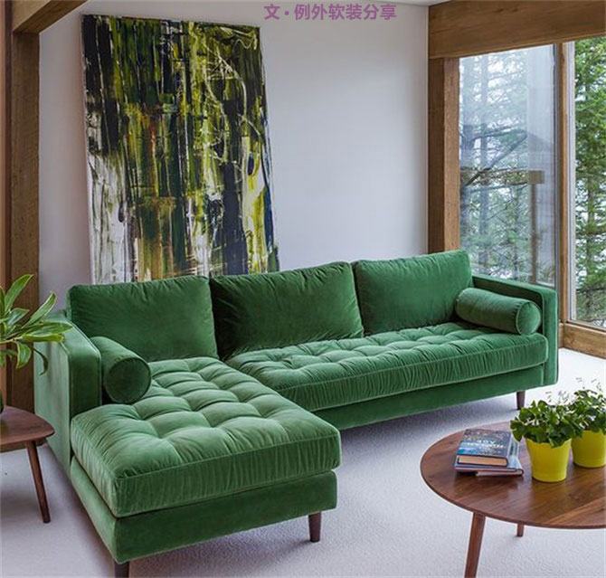 綠色大行其道，設(shè)計師們都愛得不要不要的-別墅設(shè)計,軟裝設(shè)計,室內(nèi)設(shè)計,豪宅設(shè)計,深圳例外軟裝設(shè)計公司