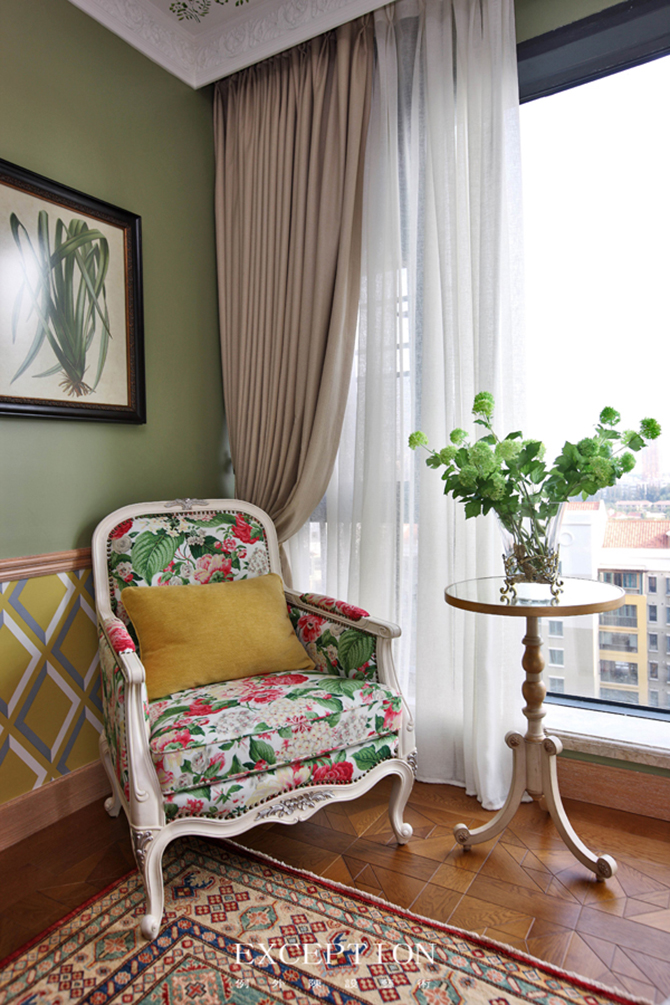 春暖花開，給家也增添一抹色彩-別墅設(shè)計(jì),軟裝設(shè)計(jì),室內(nèi)設(shè)計(jì),豪宅設(shè)計(jì),深圳例外軟裝設(shè)計(jì)公司