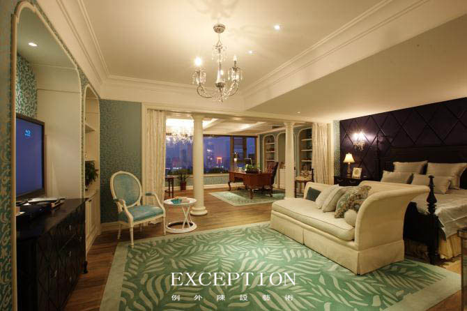 春風十里，不如室內(nèi)這抹綠“迷醉”你！-別墅設計,軟裝設計,室內(nèi)設計,豪宅設計,深圳例外軟裝設計公司