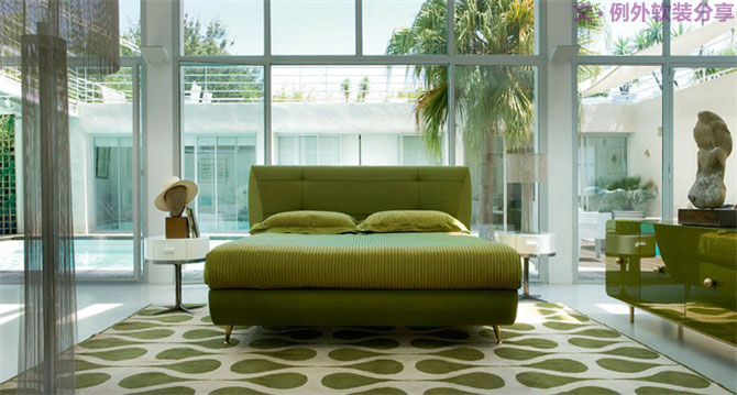 綠色大行其道，設(shè)計師們都愛得不要不要的-別墅設(shè)計,軟裝設(shè)計,室內(nèi)設(shè)計,豪宅設(shè)計,深圳例外軟裝設(shè)計公司