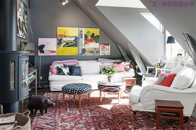 室內(nèi)設(shè)計(jì)中碰撞而來的個(gè)性公寓-別墅設(shè)計(jì),軟裝設(shè)計(jì),室內(nèi)設(shè)計(jì),豪宅設(shè)計(jì),深圳例外軟裝設(shè)計(jì)公司