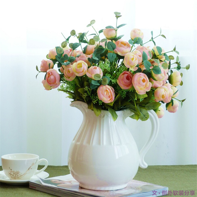 不會(huì)插花怎么了？這不是重點(diǎn)，反正這些花器插什么都美！-別墅設(shè)計(jì),軟裝設(shè)計(jì),室內(nèi)設(shè)計(jì),豪宅設(shè)計(jì),深圳例外軟裝設(shè)計(jì)公司