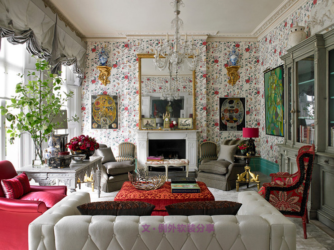 室內(nèi)設計師帶你發(fā)現(xiàn)極繁主義之美-別墅設計,軟裝設計,室內(nèi)設計,豪宅設計,深圳例外軟裝設計公司