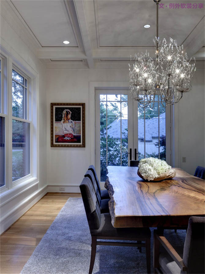 這些餐桌設(shè)計(jì)得太美了，絕對(duì)值得一看！-別墅設(shè)計(jì),軟裝設(shè)計(jì),室內(nèi)設(shè)計(jì),豪宅設(shè)計(jì),深圳例外軟裝設(shè)計(jì)公司