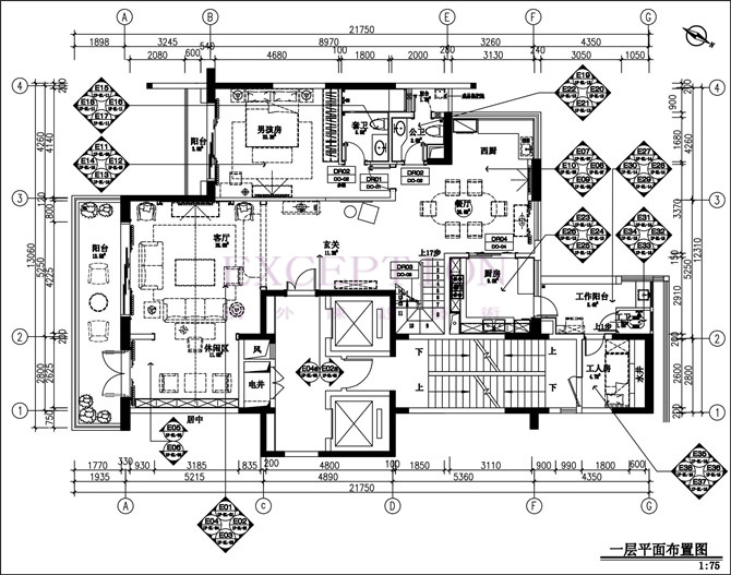 【新簽約】鯨山九期復(fù)式豪宅軟裝設(shè)計-別墅設(shè)計,軟裝設(shè)計,室內(nèi)設(shè)計,豪宅設(shè)計,深圳例外軟裝設(shè)計公司