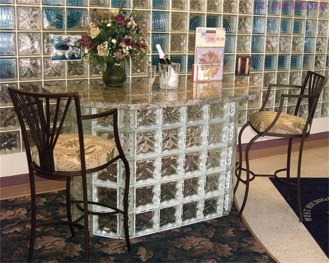 玻璃磚設(shè)計師這樣用，驚艷了N次！-別墅設(shè)計,軟裝設(shè)計,室內(nèi)設(shè)計,豪宅設(shè)計,深圳例外軟裝設(shè)計公司