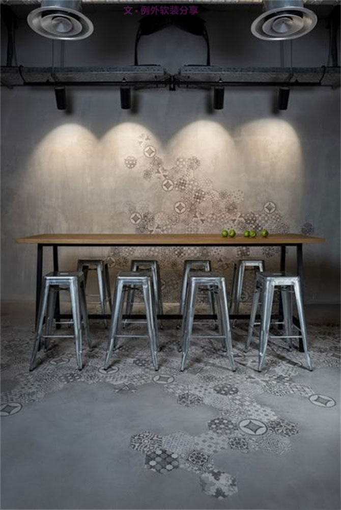 水泥墻已經(jīng)被設(shè)計(jì)師玩壞了，下輩子我也要做設(shè)計(jì)師！-別墅設(shè)計(jì),軟裝設(shè)計(jì),室內(nèi)設(shè)計(jì),豪宅設(shè)計(jì),深圳例外軟裝設(shè)計(jì)公司