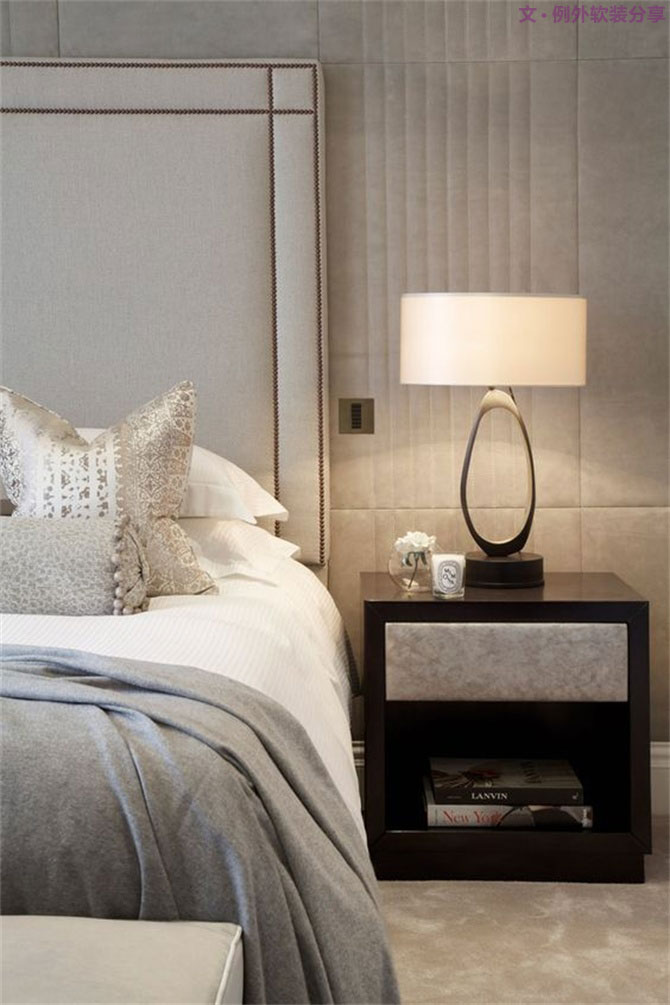 床頭怎能少了“她”，需要了解的太多了！-別墅設(shè)計(jì),軟裝設(shè)計(jì),室內(nèi)設(shè)計(jì),豪宅設(shè)計(jì),深圳例外軟裝設(shè)計(jì)公司