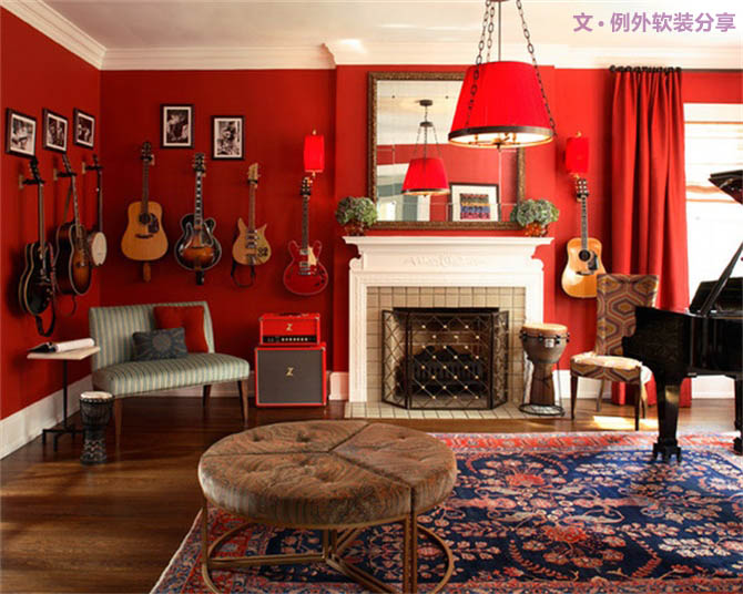 看國外室內(nèi)設(shè)計師如何玩轉(zhuǎn)中國紅！-別墅設(shè)計,軟裝設(shè)計,室內(nèi)設(shè)計,豪宅設(shè)計,深圳例外軟裝設(shè)計公司