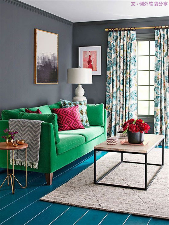 給居室設計添一點綠，設計師搭配讓你腦洞大開！-別墅設計,軟裝設計,室內設計,豪宅設計,深圳例外軟裝設計公司