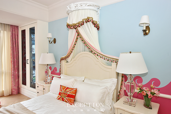 學(xué)會這幾招，輕松打造甜美公主房！-別墅設(shè)計(jì),軟裝設(shè)計(jì),室內(nèi)設(shè)計(jì),豪宅設(shè)計(jì),深圳例外軟裝設(shè)計(jì)公司
