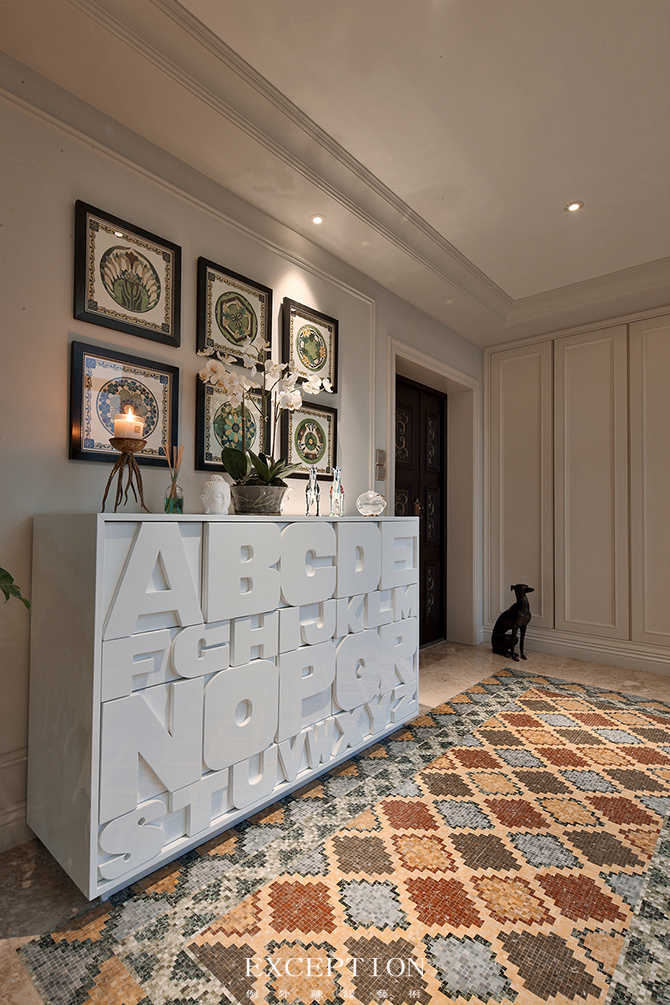 字母熱潮，走進家居軟裝搭配設(shè)計！-別墅設(shè)計,軟裝設(shè)計,室內(nèi)設(shè)計,豪宅設(shè)計,深圳例外軟裝設(shè)計公司
