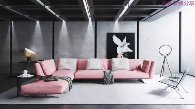 絕色搭配！這才是高級灰應有的姿態(tài)！-別墅設計,軟裝設計,室內(nèi)設計,豪宅設計,深圳例外軟裝設計公司