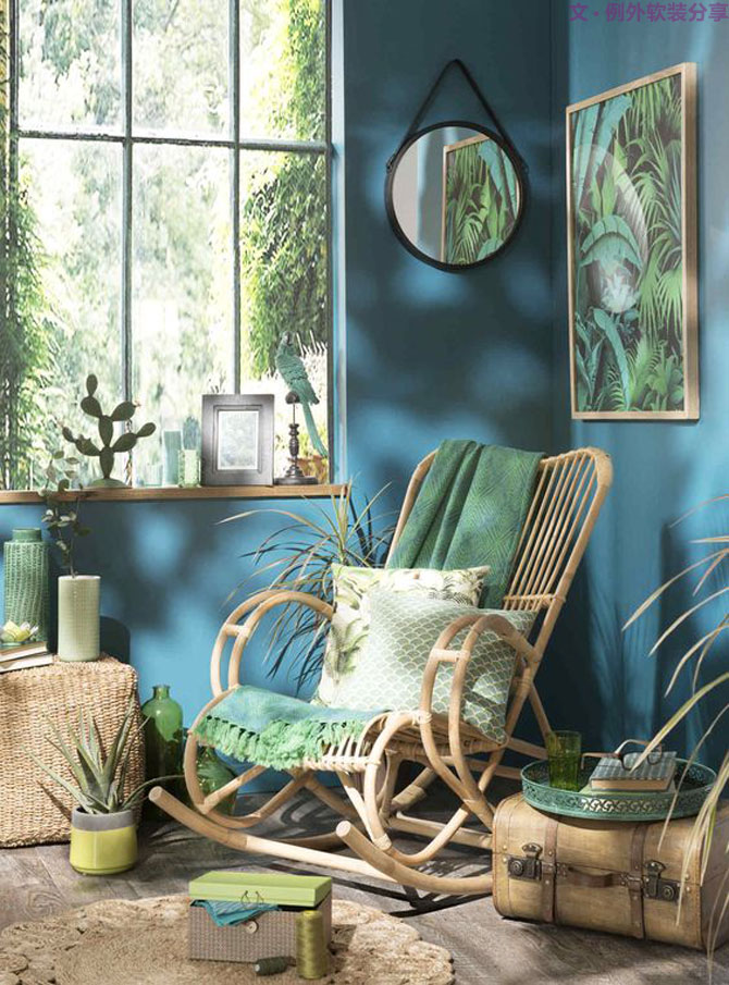 養(yǎng)不活仙人掌，卻硬生生把家里變成了小森林！-別墅軟裝設(shè)計,軟裝設(shè)計,室內(nèi)軟裝設(shè)計,室內(nèi)設(shè)計,豪宅設(shè)計,深圳例外軟裝設(shè)計公司