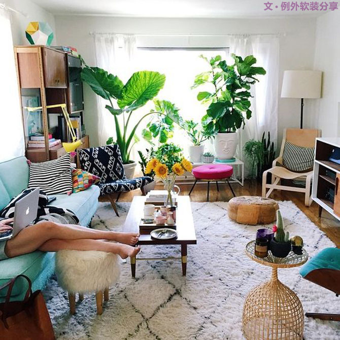 家里裝修太簡單不夠時尚？一張地毯全搞定！-別墅設(shè)計,軟裝設(shè)計,室內(nèi)設(shè)計,豪宅設(shè)計,深圳例外軟裝設(shè)計公司