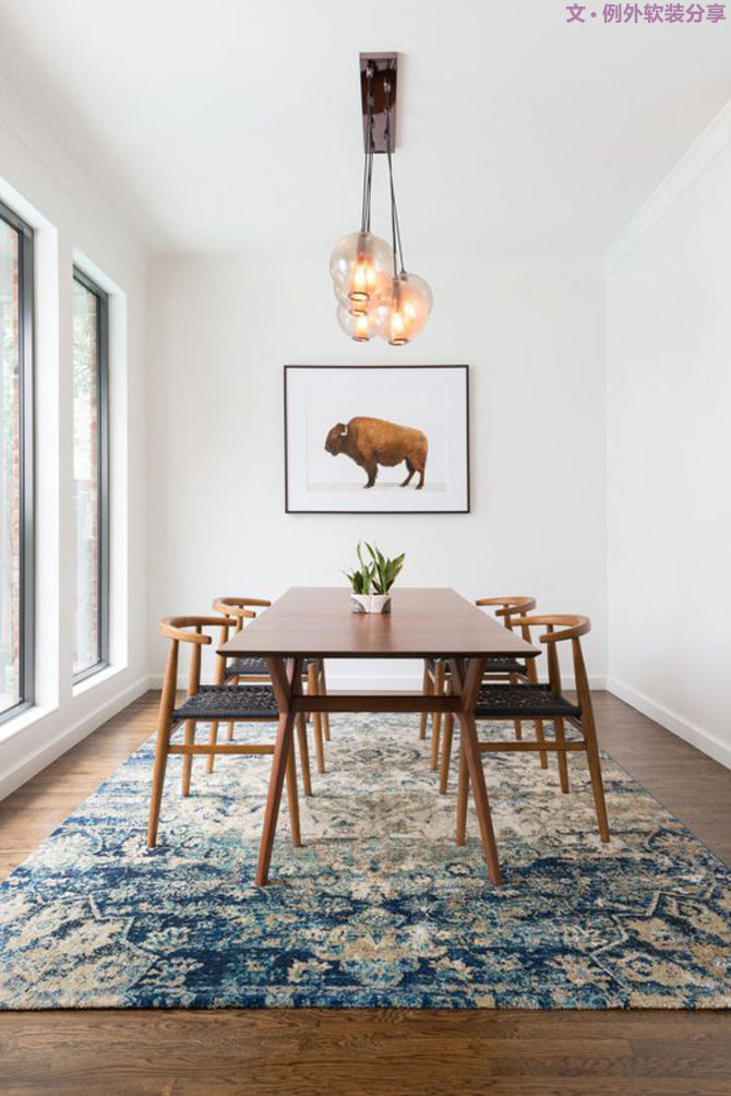 家里裝修太簡單不夠時尚？一張地毯全搞定！-別墅設(shè)計,軟裝設(shè)計,室內(nèi)設(shè)計,豪宅設(shè)計,深圳例外軟裝設(shè)計公司