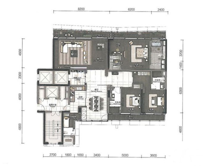 漢京九榕臺新別墅室內軟裝設計動態(tài)-別墅設計,軟裝設計,室內設計,豪宅設計,深圳例外軟裝設計公司