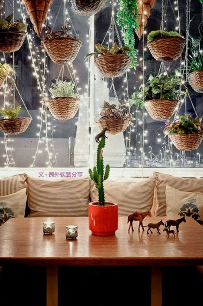 這種任性的綠植新玩法，你值得一試！-別墅設(shè)計(jì),軟裝設(shè)計(jì),室內(nèi)設(shè)計(jì),豪宅設(shè)計(jì),深圳例外軟裝設(shè)計(jì)公司