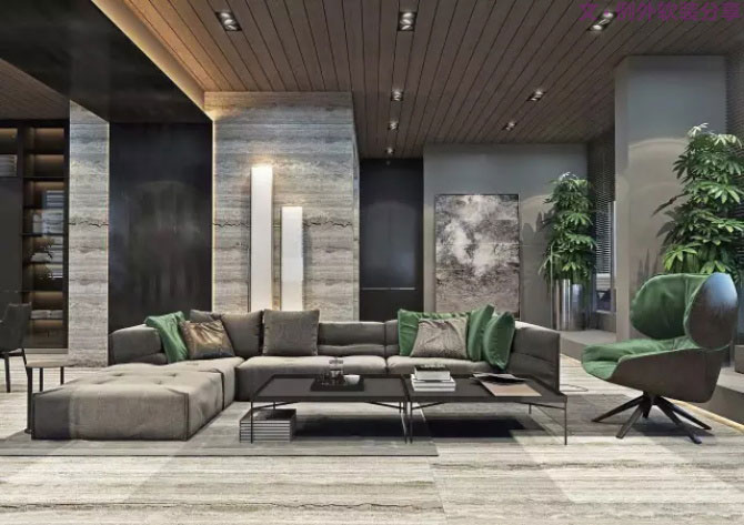 絕色搭配！這才是高級灰應有的姿態(tài)！-別墅設計,軟裝設計,室內(nèi)設計,豪宅設計,深圳例外軟裝設計公司