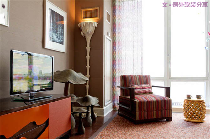 曼哈頓色彩迷人的公寓設(shè)計(jì)-別墅設(shè)計(jì),軟裝設(shè)計(jì),室內(nèi)設(shè)計(jì),豪宅設(shè)計(jì),深圳例外軟裝設(shè)計(jì)公司