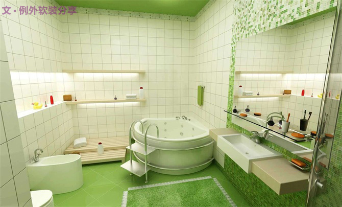 你見(jiàn)過(guò)這樣的衛(wèi)生間？簡(jiǎn)直顏值爆表！-別墅設(shè)計(jì),軟裝設(shè)計(jì),室內(nèi)設(shè)計(jì),豪宅設(shè)計(jì),深圳例外軟裝設(shè)計(jì)公司