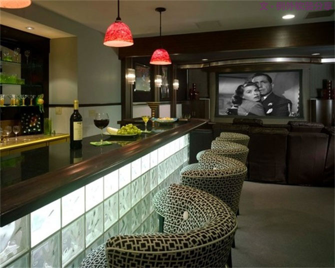 玻璃磚設(shè)計師這樣用，驚艷了N次！-別墅設(shè)計,軟裝設(shè)計,室內(nèi)設(shè)計,豪宅設(shè)計,深圳例外軟裝設(shè)計公司