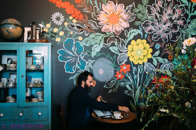 你家墻面還在留白？現(xiàn)在都流行這么玩，美爆了！-別墅設(shè)計,軟裝設(shè)計,室內(nèi)設(shè)計,豪宅設(shè)計,深圳例外軟裝設(shè)計公司