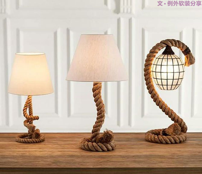 麻繩不止于捆扎，還有這么多用處，腦洞大開！-別墅軟裝設計,軟裝設計,室內(nèi)軟裝設計,豪宅設計,深圳例外軟裝設計公司