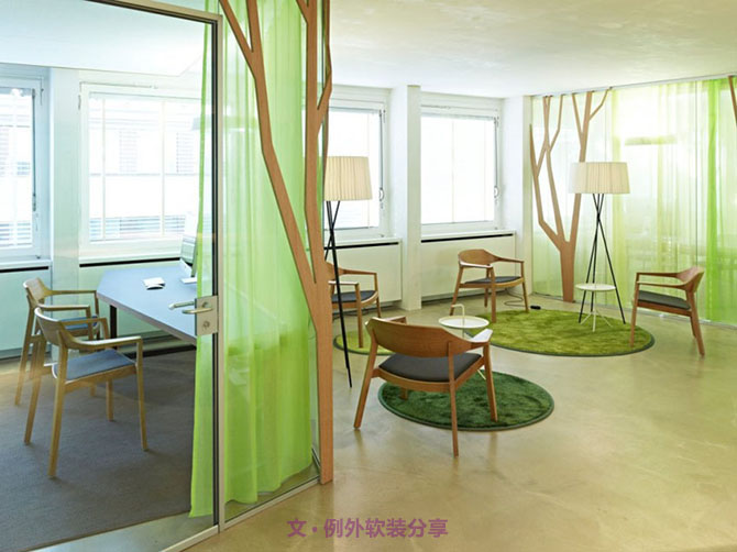 蘇黎世創(chuàng)意設(shè)計(jì)辦公室，工作再忙也來勁-別墅設(shè)計(jì)_軟裝設(shè)計(jì)_室內(nèi)設(shè)計(jì)_豪宅設(shè)計(jì)-深圳例外軟裝設(shè)計(jì)公司