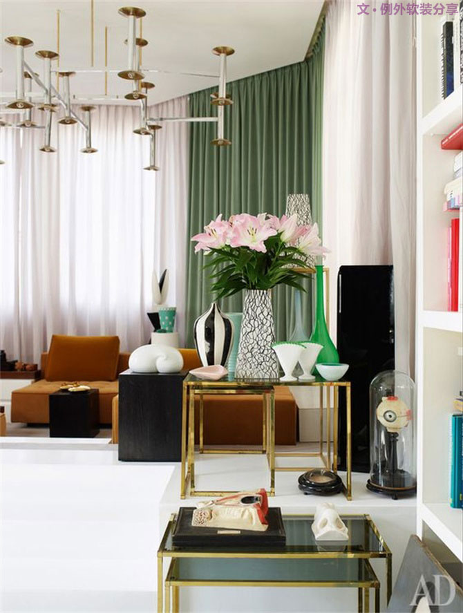 給居室設計添一點綠，設計師搭配讓你腦洞大開！-別墅設計,軟裝設計,室內設計,豪宅設計,深圳例外軟裝設計公司