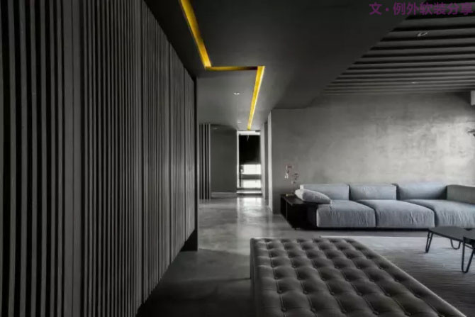 絕色搭配！這才是高級灰應有的姿態(tài)！-別墅設計,軟裝設計,室內(nèi)設計,豪宅設計,深圳例外軟裝設計公司