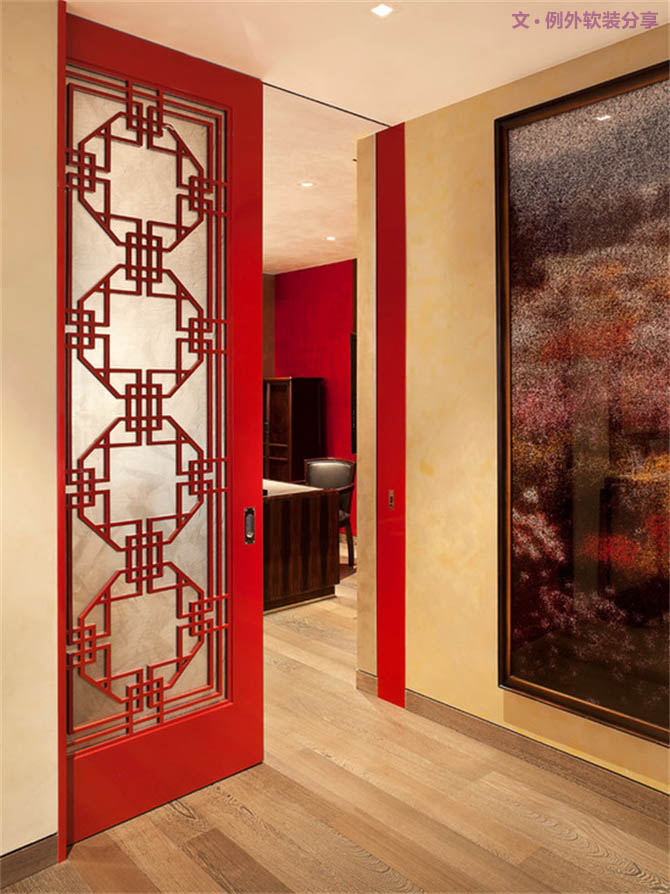 看國外室內(nèi)設(shè)計師如何玩轉(zhuǎn)中國紅！-別墅設(shè)計,軟裝設(shè)計,室內(nèi)設(shè)計,豪宅設(shè)計,深圳例外軟裝設(shè)計公司