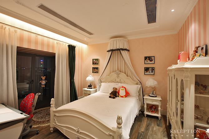 學(xué)會這幾招，輕松打造甜美公主房！-別墅設(shè)計(jì),軟裝設(shè)計(jì),室內(nèi)設(shè)計(jì),豪宅設(shè)計(jì),深圳例外軟裝設(shè)計(jì)公司