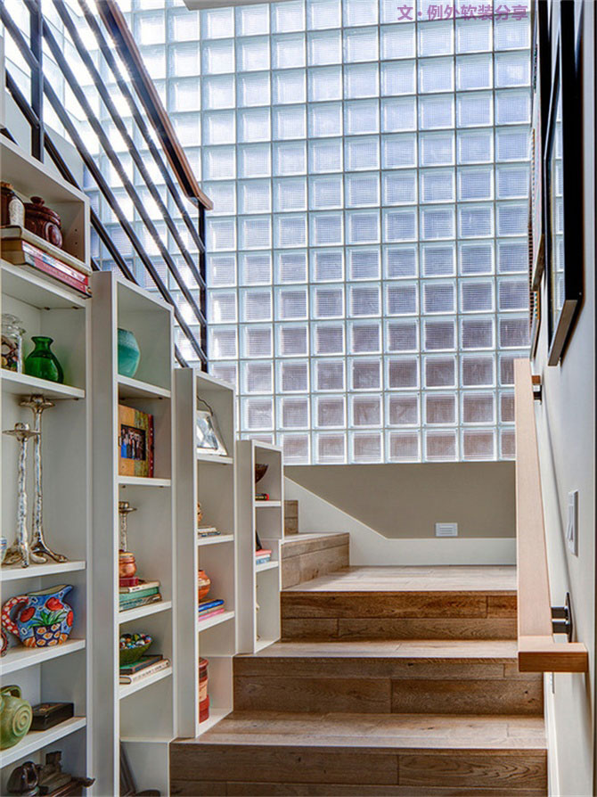 玻璃磚設(shè)計師這樣用，驚艷了N次！-別墅設(shè)計,軟裝設(shè)計,室內(nèi)設(shè)計,豪宅設(shè)計,深圳例外軟裝設(shè)計公司