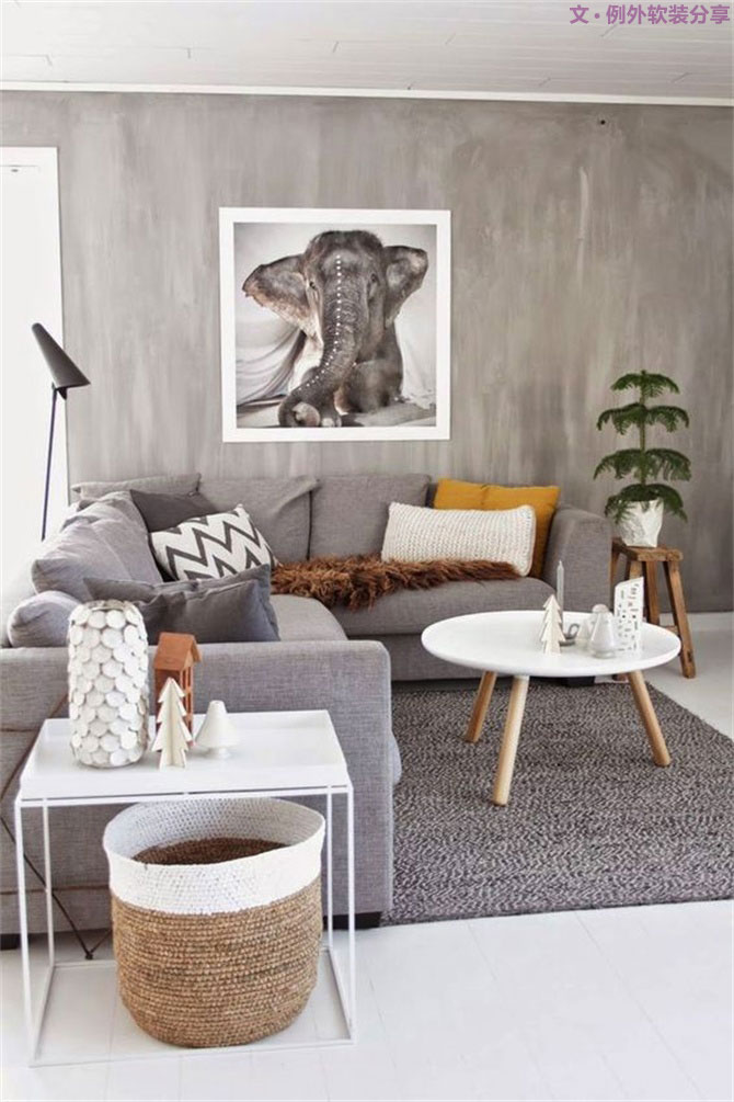 水泥墻已經(jīng)被設(shè)計(jì)師玩壞了，下輩子我也要做設(shè)計(jì)師！-別墅設(shè)計(jì),軟裝設(shè)計(jì),室內(nèi)設(shè)計(jì),豪宅設(shè)計(jì),深圳例外軟裝設(shè)計(jì)公司