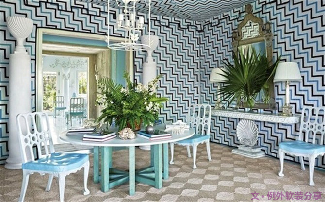 這種墻面裝飾設(shè)計(jì)，你家敢嘗試？-別墅設(shè)計(jì),軟裝設(shè)計(jì),室內(nèi)設(shè)計(jì),豪宅設(shè)計(jì),深圳例外軟裝設(shè)計(jì)公司