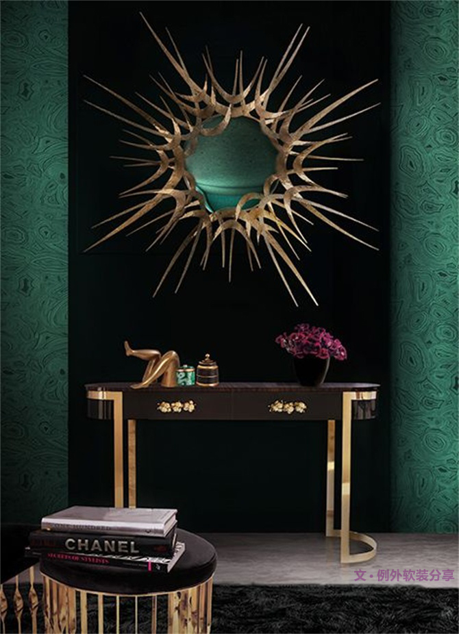 冰冷堅(jiān)硬的“鐵家伙”，室內(nèi)設(shè)計(jì)中玩轉(zhuǎn)炫金屬風(fēng)！-別墅設(shè)計(jì),軟裝設(shè)計(jì),室內(nèi)設(shè)計(jì),豪宅設(shè)計(jì),深圳例外軟裝設(shè)計(jì)公司