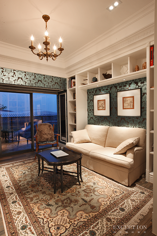 書房還能這樣設(shè)計，漲姿勢了！-別墅設(shè)計,軟裝設(shè)計,室內(nèi)設(shè)計,豪宅設(shè)計,深圳例外軟裝設(shè)計公司