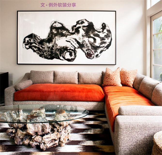 畫在家中，家在畫里，這就是軟裝設(shè)計的魅力-別墅設(shè)計,軟裝設(shè)計,室內(nèi)設(shè)計,豪宅設(shè)計,深圳例外軟裝設(shè)計公司