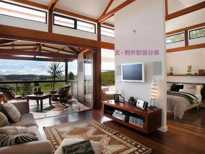 妙用隔斷，六種室內(nèi)設(shè)計(jì)方式讓家多一點(diǎn)驚喜-別墅設(shè)計(jì)_軟裝設(shè)計(jì)_室內(nèi)設(shè)計(jì)_豪宅設(shè)計(jì)-深圳例外軟裝設(shè)計(jì)公司