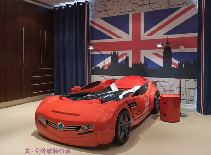 室內(nèi)設(shè)計師一任性，豪車也成裝飾品-別墅設(shè)計_軟裝設(shè)計_室內(nèi)設(shè)計_豪宅設(shè)計-深圳例外軟裝設(shè)計公司