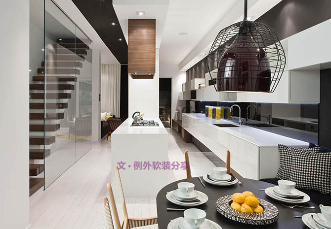 化解“尷尬”空間，狹長型空間這樣裝飾-別墅設(shè)計_軟裝設(shè)計_室內(nèi)設(shè)計_豪宅設(shè)計-深圳例外軟裝設(shè)計公司