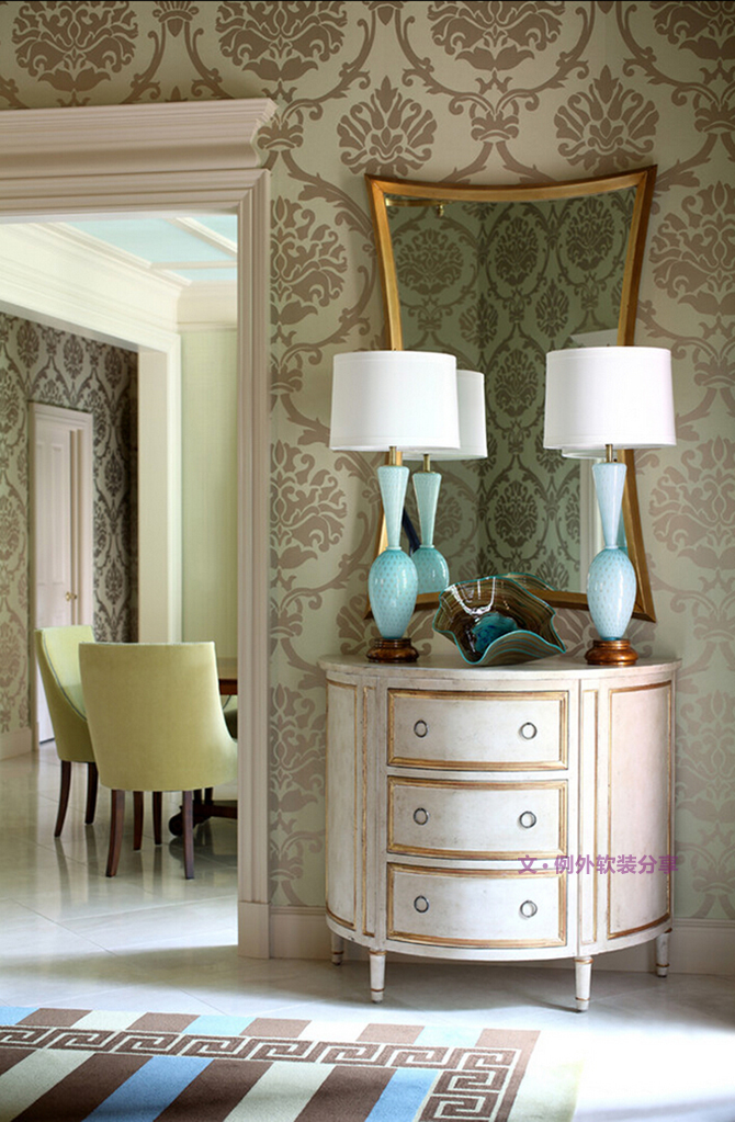 俄亥俄州軟裝設(shè)計清新海洋之家-別墅設(shè)計_軟裝設(shè)計_室內(nèi)設(shè)計_豪宅設(shè)計-深圳例外軟裝設(shè)計公司