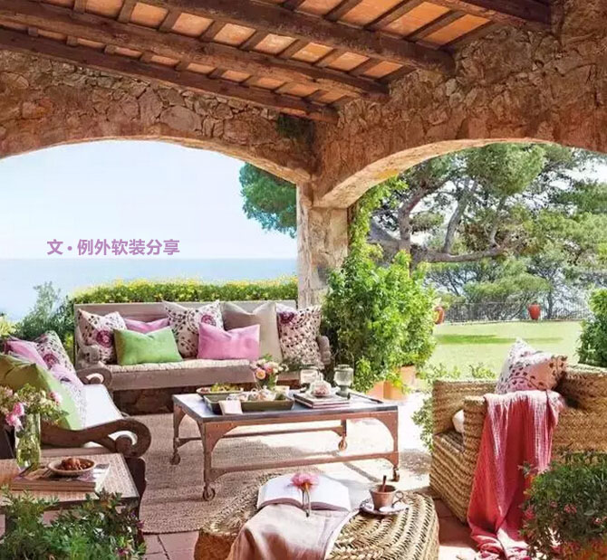 這樣的庭院美得像幅畫！