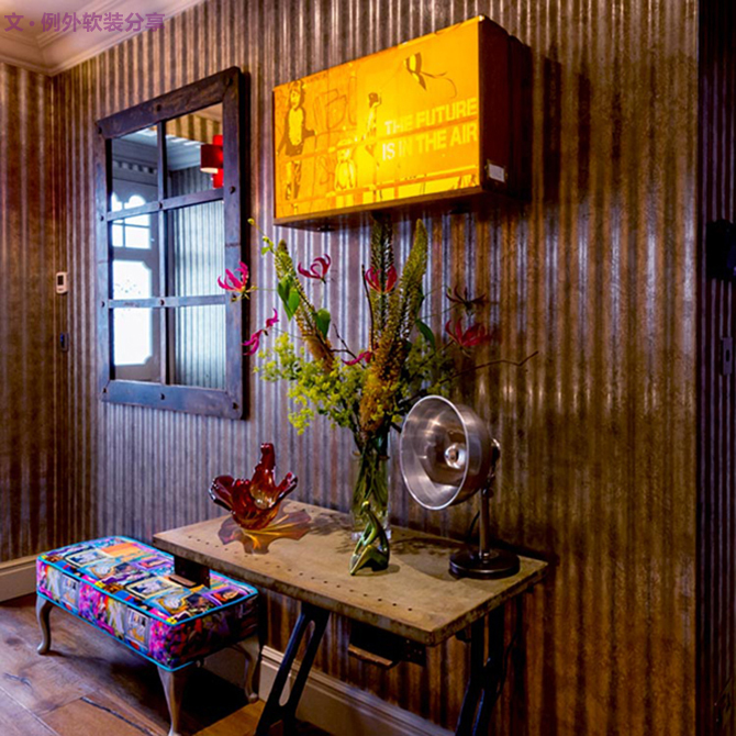 華麗的復古工業(yè)風-別墅設計,軟裝設計,室內設計,豪宅設計,深圳例外軟裝設計公司